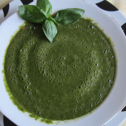 Spinatsuppe
