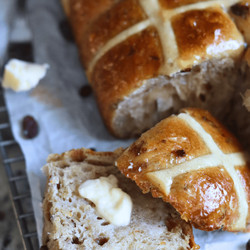 The Best Sourdough Hot Cross Buns Recipe