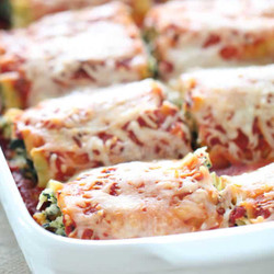 Spinach Lasagna Rolls Recipe