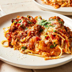 The Best Spaghetti Casserole