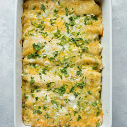 Best Green Chicken Enchiladas Recipe