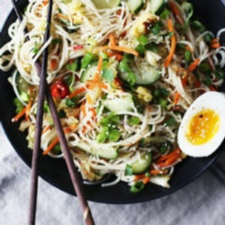 Cold Soba Noodle Citrus Salad
