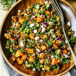 Sweet Potato Lentil Salad