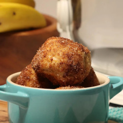 Banana Donut Bites