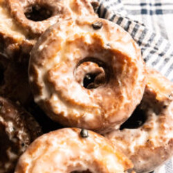 Blueberry Cake Donuts
