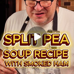 Rich Split Pea Soup Recipe With Smoked Ham