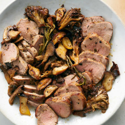 One-pan Pork Tenderloin With Mushrooms
