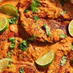 One-pan Coconut-lime Chicken