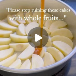 Caramelized Apple Skillet Cake