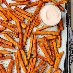 Baked Sweet Potato Fries Recipe