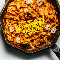 Spicy Seafood Tagliatelle Recipe · I Am A Food Blog