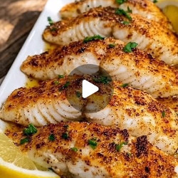Lemon Garlic Butter Baked Fish