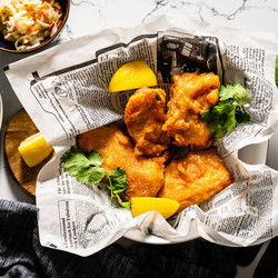 Deep Fried Salmon