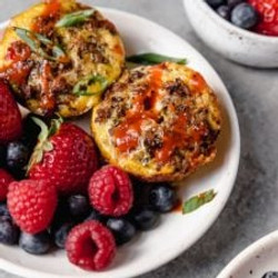 Chickpea Hash Brown Egg Muffins