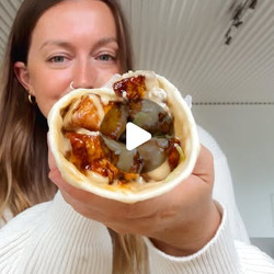 Sticky Gochujang Tofu Wraps