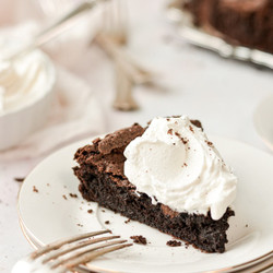 High Altitude Flourless Chocolate Cake (gf)