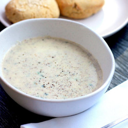 Keto Mushroom Soup With Zucchini And Bacon