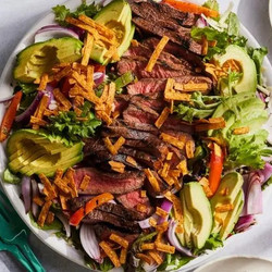 Fajita Steak Salad With Cilantro-lime Vinaigrette