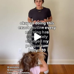 10 Minute Postpartum Workout