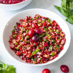 Fresh Cranberry Salsa Recipe