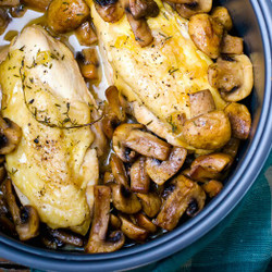 Savory Chicken And Mushrooms