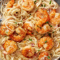 Copycat Cheesecake Factory Shrimp Scampi