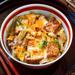Simmered Tofu And Egg Rice Bowl
