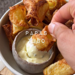 Papas Tubo Crujientes