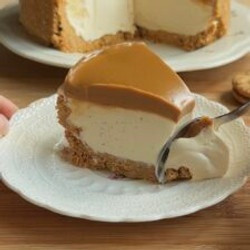 No-bake Vanilla Bean Biscoff Cheesecake