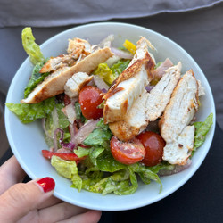 Lemon and Herb Salad with chicken