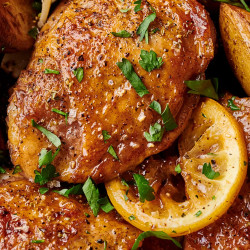 One-skillet Greek Lemon Chicken And Potatoes