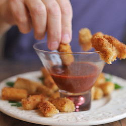 Fried Vegan Shrimp