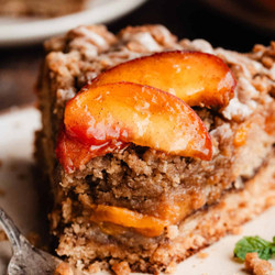 Peach Coffee Cake