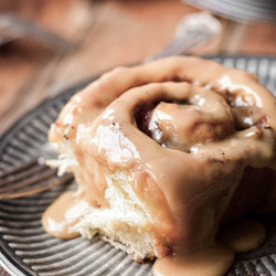 Caramel Apple Pie Cinnamon Rolls