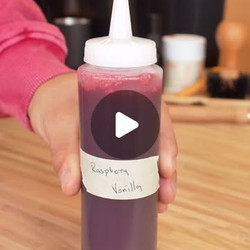 Raspberry Vanilla Syrup
