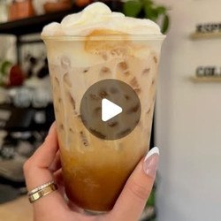 Peanut Butter Latte With Toasted Marshmallow Cold Foam