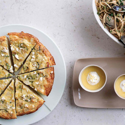 Yukon Gold Potato, Leek And Fromage Blanc Frittata