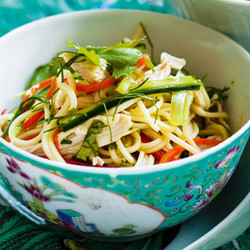 Quick Chicken Noodle Salad