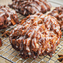 The Best Sourdough Apple Fritters