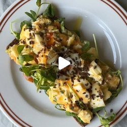 High Protein Savoury Jammy Eggs