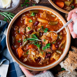 Crockpot Cabbage Soup With Hamburger