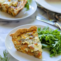 Sweet Potato Quiche