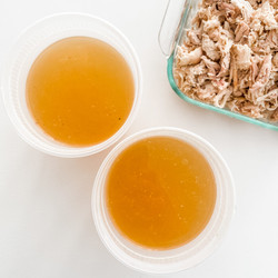 Homemade Rotisserie Chicken Stock (Broth)