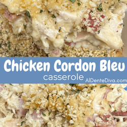 Chicken Cordon Bleu Casserole