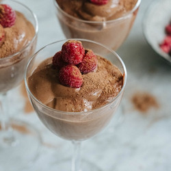 Chocolate Malt Mousse
