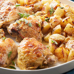 Greek Lemon Chicken And Potatoes