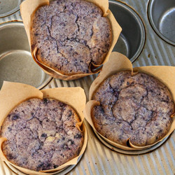 Almond Flour Blueberry-yogurt Muffins