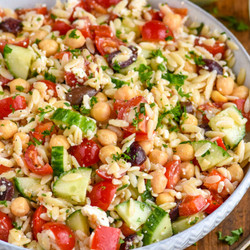 Easy Orzo Pasta Salad