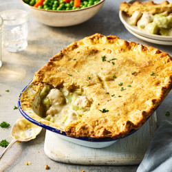 Quorn Pieces And Leek Vegetarian Pie