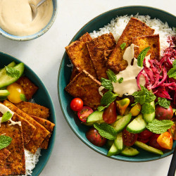 Crispy Tofu Shawarma